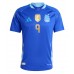 Echipament fotbal Argentina Julian Alvarez #9 Tricou Deplasare Copa America 2024 maneca scurta